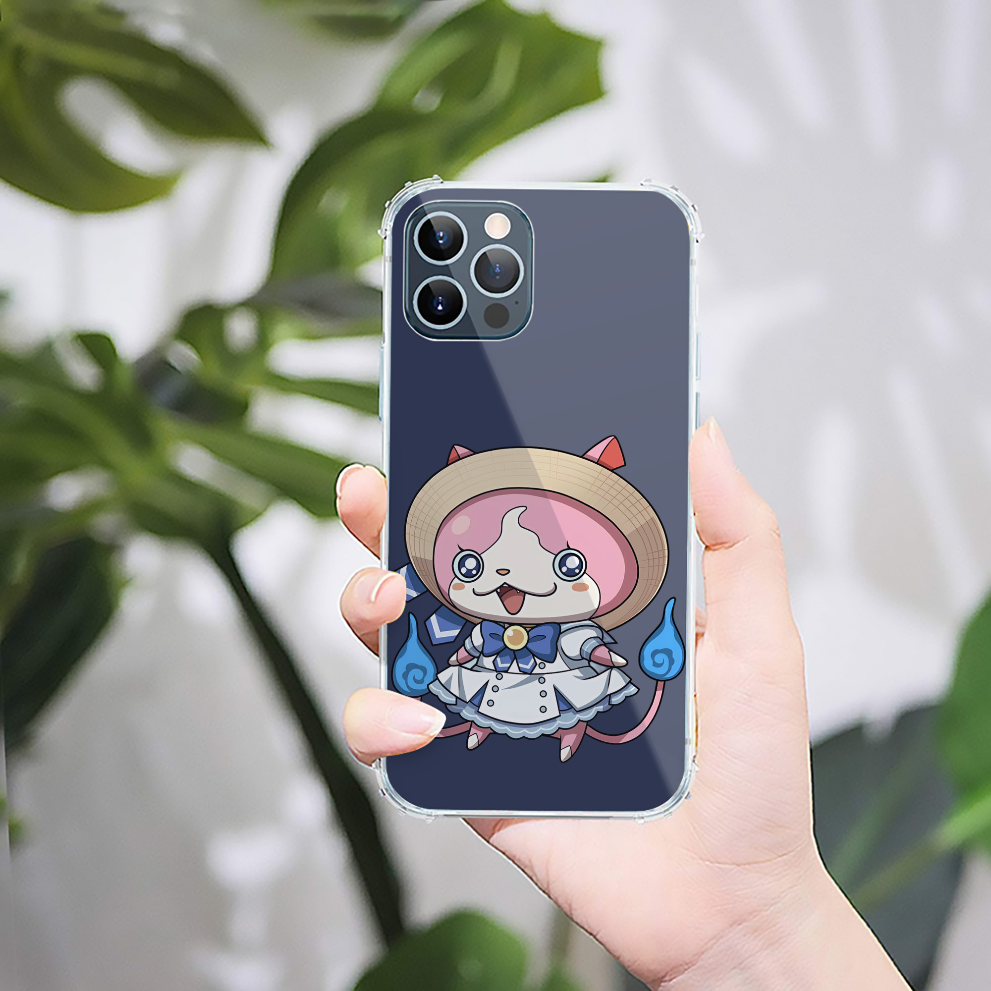 （画像用） 妖怪ウォッチ Yo-kai Watch 【iPhone 12シリーズ対応】透明スマホケース（クリアソフトケース）